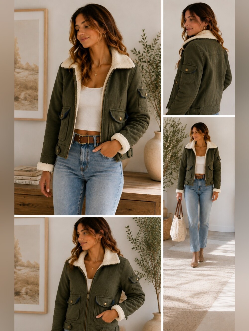 Preloved American Eagle Cropped Wool Blend Jacket S/P -fits like  XS
